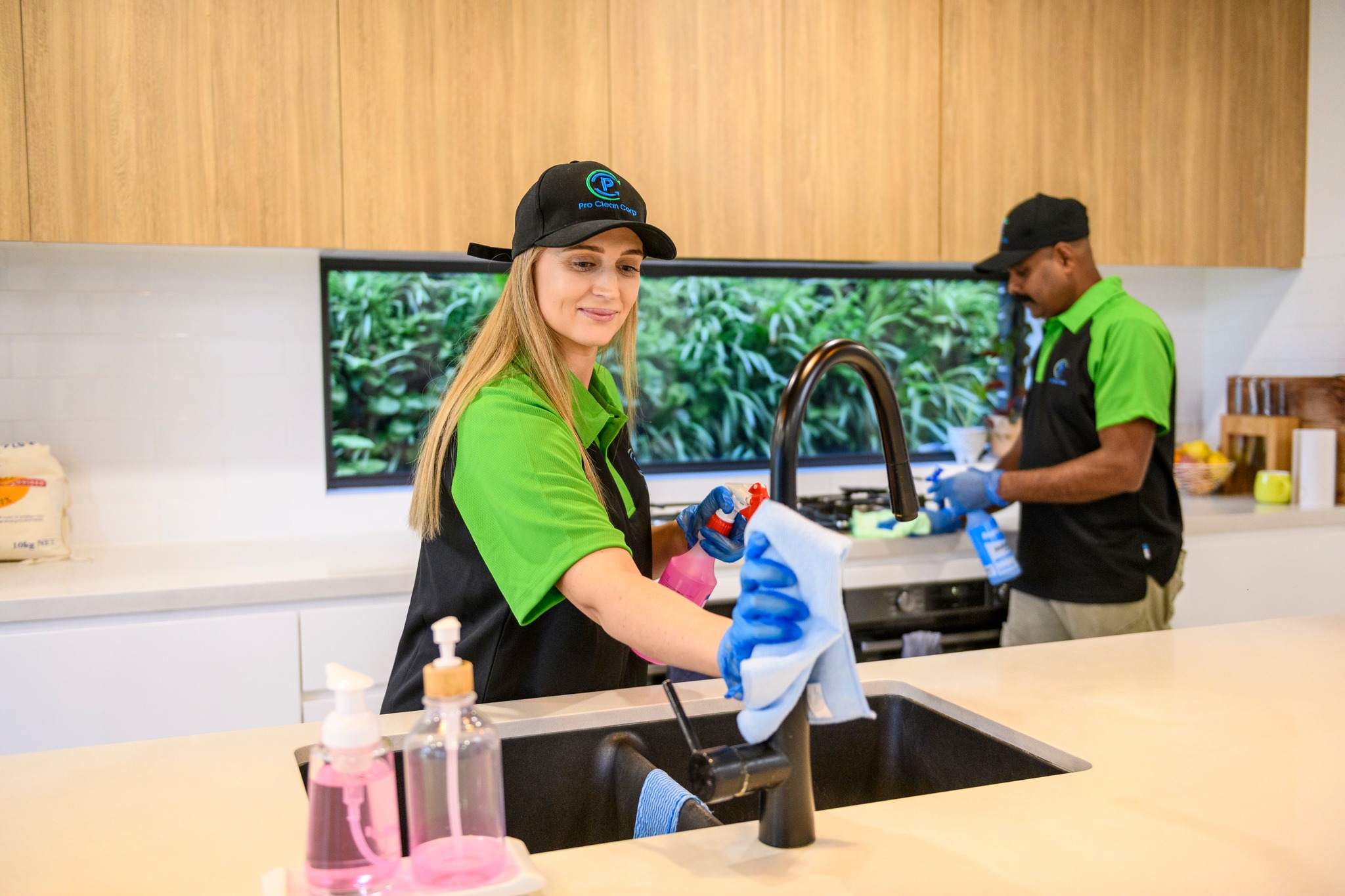 Professional commercial cleaning team ready to serve you in Norwest